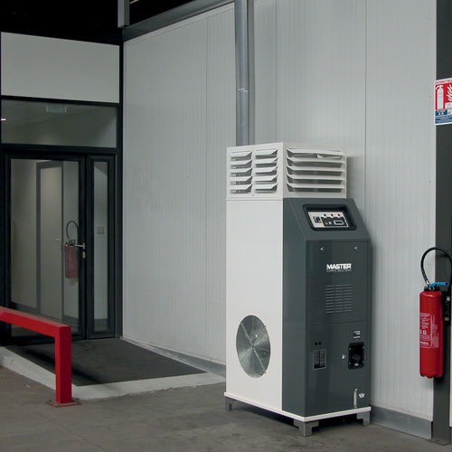 Electric hot air generator - MASTER F - Dantherm Group A/S - diesel / kerosene / industrial