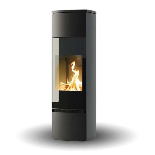 Wood heating stove - BELLA HIGH - Jydepejsen A/S - 3 kw – 5 kw / free-standing / contemporary