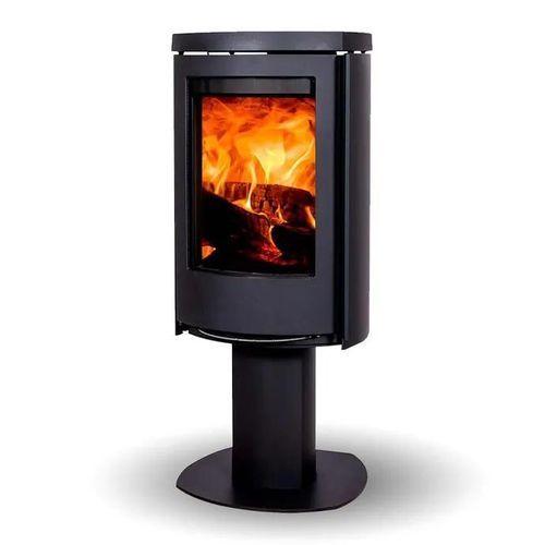Wood heating stove - COZY CLASSIC BASE - Jydepejsen A/S - 3 kw – 8 kw / free-standing / contemporary