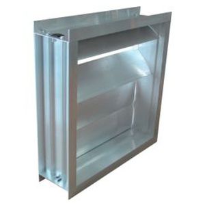 Aluminum ventilation damper - WCS SERIES - MP3 - for pressure relief / for building