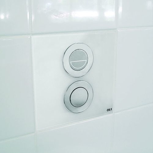 Pneumatic toilet flush - SM15 - OLI - Sistemas Sanitários S.A. - commercial / home