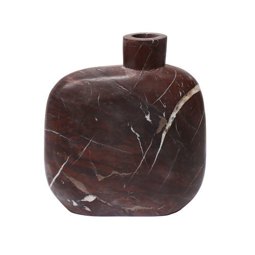 Contemporary vase - MIRA S - EUROFASHION HOMETEXTILES & CONCEPTS - marble / table / red