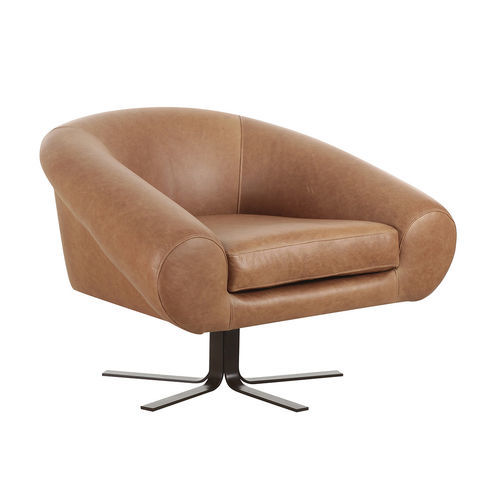 Contemporary armchair - CUBE - EUROFASHION HOMETEXTILES & CONCEPTS - leather / plywood / with removable cushion