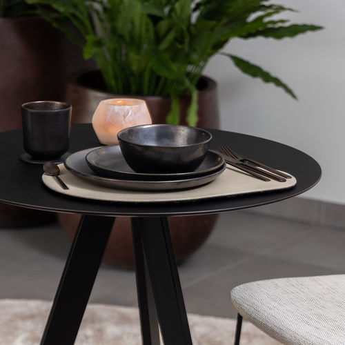 Leather placemat - UDA - EUROFASHION HOMETEXTILES & CONCEPTS - cardboard / contemporary / commercial