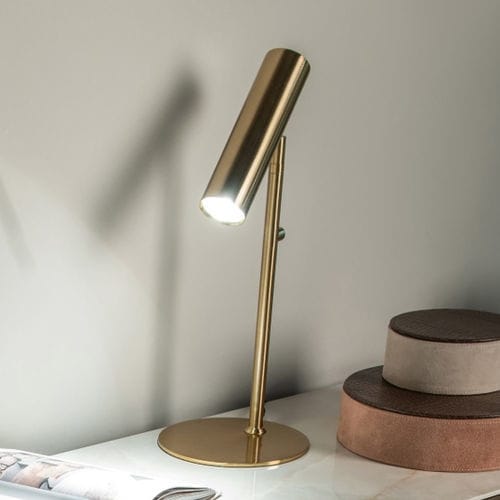 Table lamp - GIANNI - EUROFASHION HOMETEXTILES & CONCEPTS - metal / contemporary / corded
