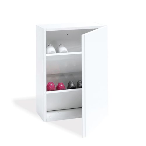 Contemporary shoe cabinet - JAZ400 - ALONDRA - free-standing / lacquered MDF / melamine