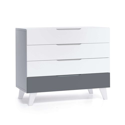 Contemporary chest of drawers - D247  - ALONDRA - wooden / rectangular / with drawer