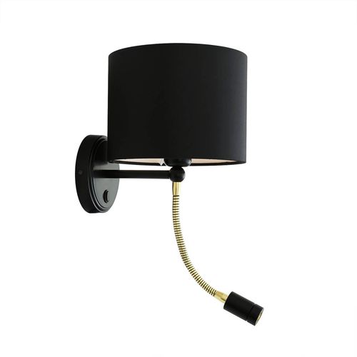 Contemporary wall light - LONGFORD  - Mullan Lighting - indoor / brass / adjustable