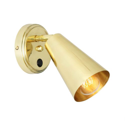 Traditional wall light - CASHEL - Mullan Lighting - indoor / brass / adjustable
