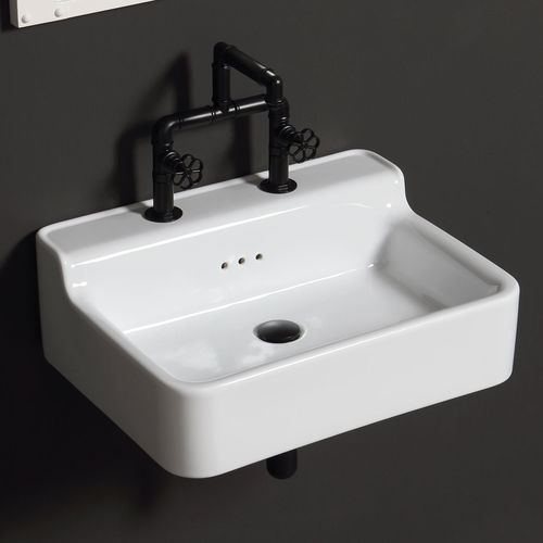 wall-mounted washbasin - BLEU PROVENCE