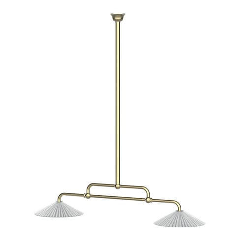 Contemporary ceiling light - AK007 - BLEU PROVENCE - glass / brass / other light sources