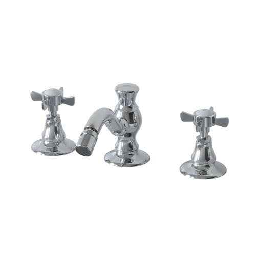 Double-handle Bidet Mixer Tap - Rb1081 - Bleu Provence - Countertop 