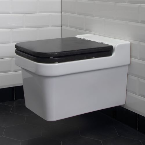 Wall-hung WC - BP426 - BLEU PROVENCE - ceramic / home / commercial