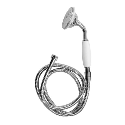 Round hand shower - RDMAN - BLEU PROVENCE - brass / with hose