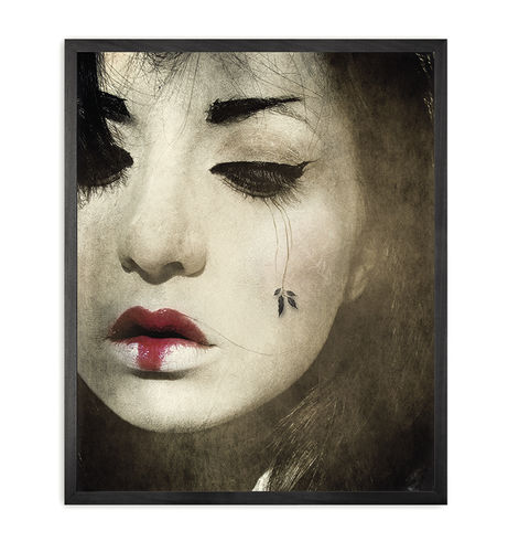 Portrait decorative painting - JAPANESE REPOSE CANVAS - Mineheart - commercial