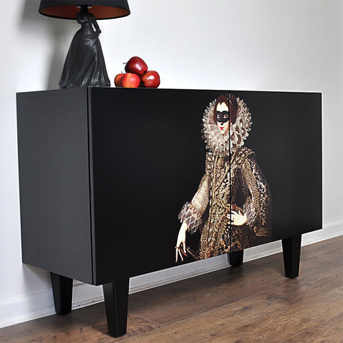 Contemporary sideboard - ELIZABETH - Mineheart - lacquered MDF