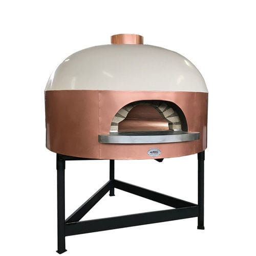 Commercial pizza oven - NAPOLI - AMBROGI srl - gas / wood-burning / compact