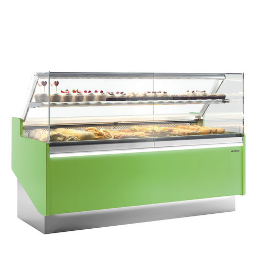 Shelf refrigerated display case - VLY 15 - INFRICO, S.L. - for pastry shops / stainless steel / aluminium