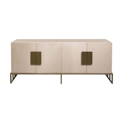 Contemporary sideboard - M 20173 - GUADARTE - metal / lacquered wood / with swing doors