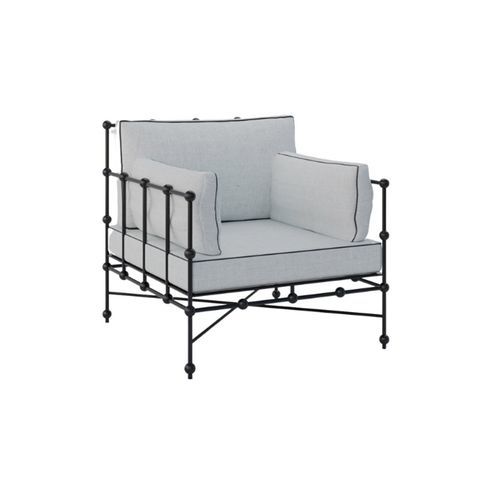 Contemporary garden chair - H-30337 - GUADARTE - outdoor / metal / wrought iron