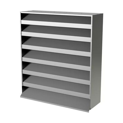 Galvanised steel ventilation grill - ALD - SWEGON - aluminium / stainless steel / rectangular