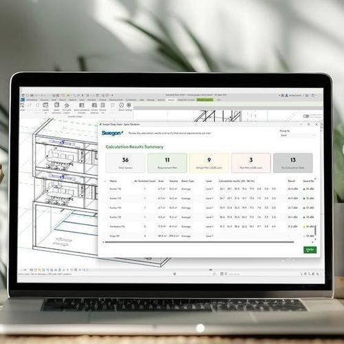 BIM (Building Information Modeling) software - DESIGN ASSIST - SWEGON - design / calculation / plug-in