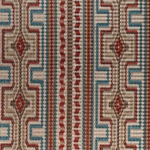 Upholstery fabric - JULES BRODE  - Olivier Thévenon Selection - geometric pattern / polyester / cotton