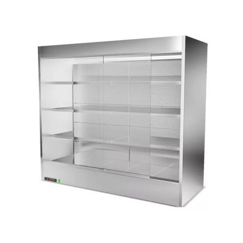 counter refrigerated display case - Moving Glass & Metal Design