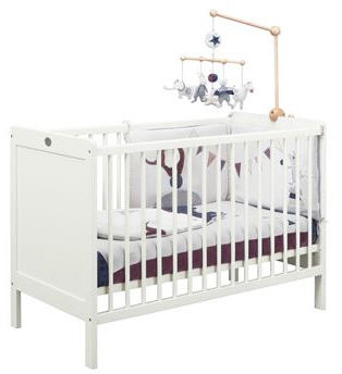 Contemporary baby bed - CHAMBRE NUAGE - MOULIN ROTY - child's unisex / wooden