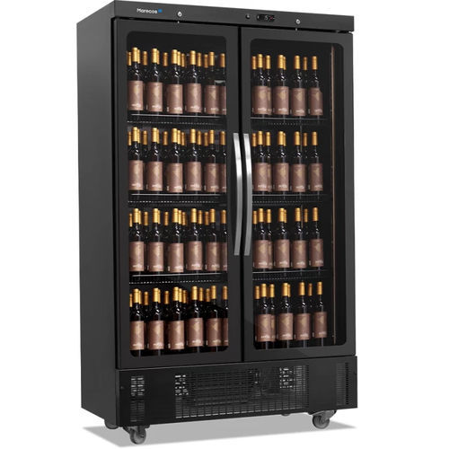 Serving wine cabinet - CV 800 CS PV - Marecos - commercial / free-standing / steel