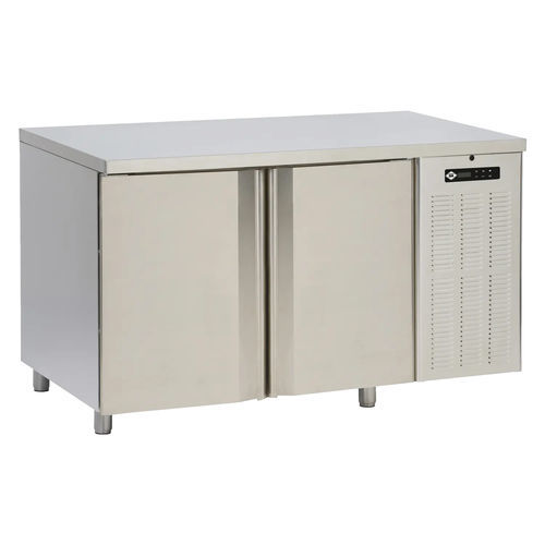 Commercial refrigerated counter - SCH 2D DH - RM GASTRO - 2 doors / without drawer / metal