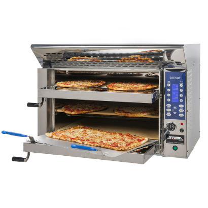 Commercial pizza oven - FORNO VP3 EVOLUTION XL - S.T.I.M.A. S.R.L. - electric / free-standing / self-cleaning