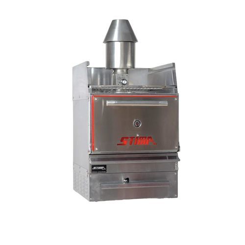 Commercial kitchen oven - ARDENTE - S.T.I.M.A. S.R.L. - wood-burning / charcoal / fan-assisted