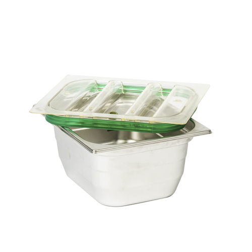 Commercial vacuum packing machine - GREENVAC SET GN 1/2-150MM - SALVIS AG