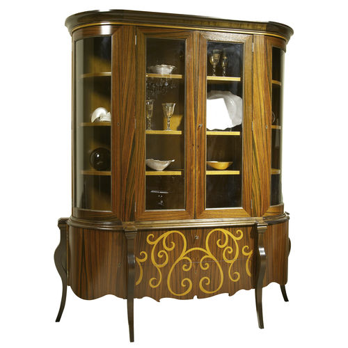 Traditional china cabinet - TRENTO - ACANTO - rosewood