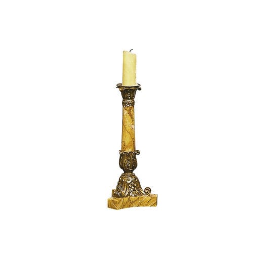 Marble candle holder - GUARDAMAR - ACANTO - resin