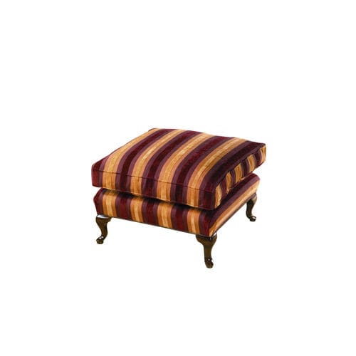 Traditional ottoman - S.JERONIMO Big - ACANTO - fabric / beech / square