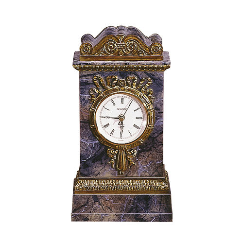 Traditional clock - ORLY - ACANTO - table / analog / resin