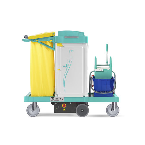 Cleaning trolley - MAGIC LINE 450S ENERGY - TTS - commercial / transport / polypropylene