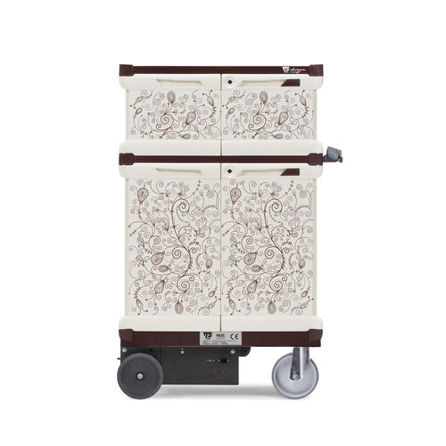 Cleaning trolley - MAGICART 25 SAFETY ENERGY - TTS - for sports equipment / for hotel / commercial