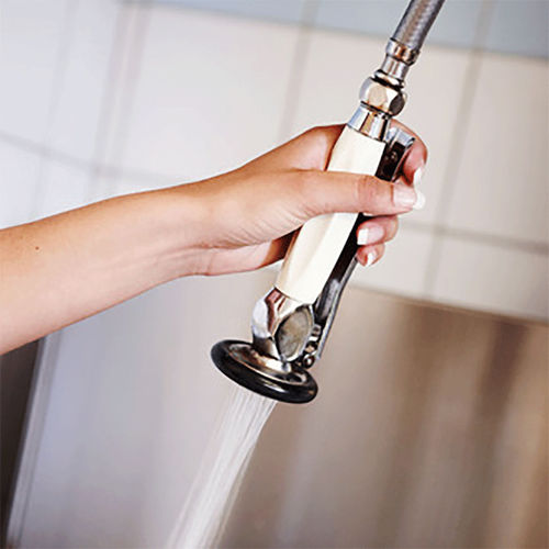 Countertop mixer tap - WEXIODISK - thermostatic / chrome-plated brass / kitchen