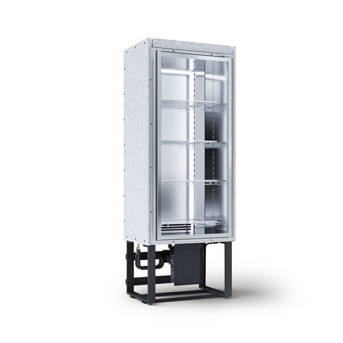 Upright refrigerated display case - CIAM S.P.A. - wall-mounted / for shop / metal
