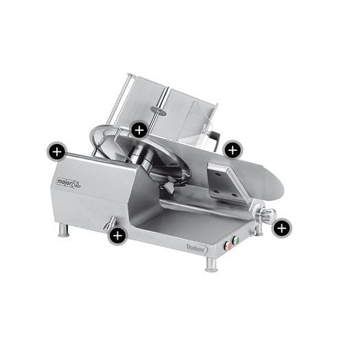 Ham slicer - MAJOR SLICE 350 - DADAUX SAS - automatic / commercial / circular blade