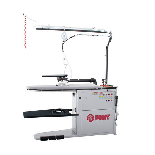 Commercial ironing board - RECORD - PONY S.P.A. - vacuum / blower