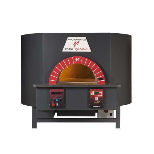 Commercial pizza oven - ROTATING - REFRATTARI VALORIANI S.R.L. - gas / wood-burning / convection
