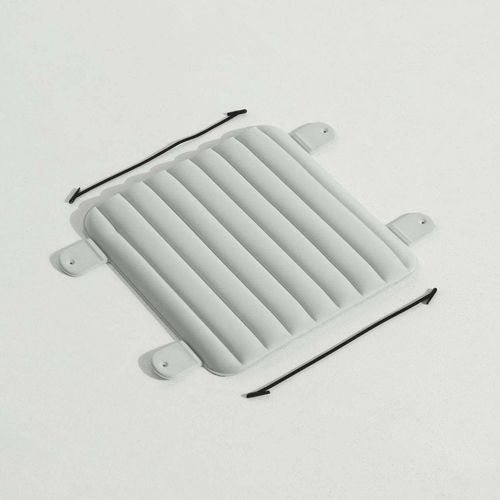 Chair cushion - WEEK-END - Petite Friture - exterior / square / striped