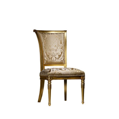Traditional dining chair - ALEX - Colección Alexandra - indoor / fabric / leather