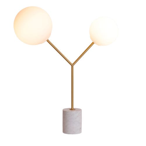 Table lamp - 8050 - Angel Cerdá - steel / glass / marble