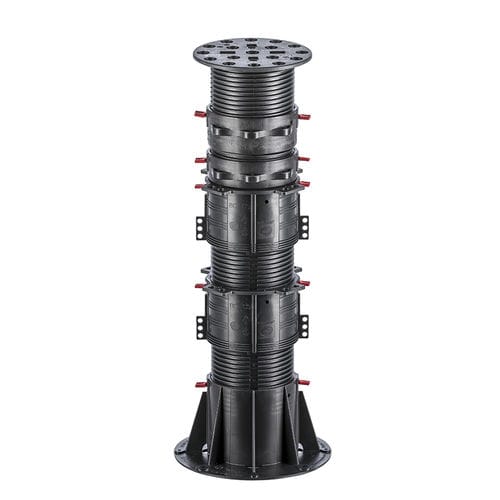 Polypropylene terrace pedestal - BC-9 - 452-630mm - Buzon Pedestal International - outdoor / adjustable / for decking