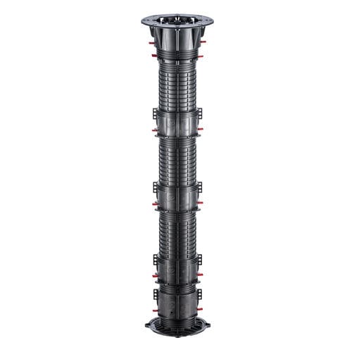 Polypropylene terrace pedestal - DPH-12-PH5 - Buzon Pedestal International - water-repellent / high-resistance / weather-resistant